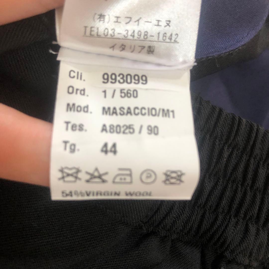 【新品】giabsarchivio MASACCIO ニューテクノウールパンツ