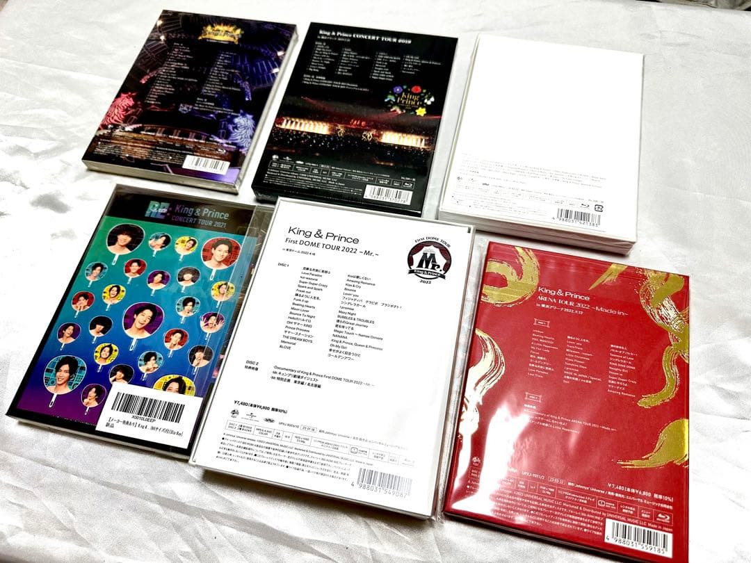 King & Prince Blu-ray【1st〜6th】