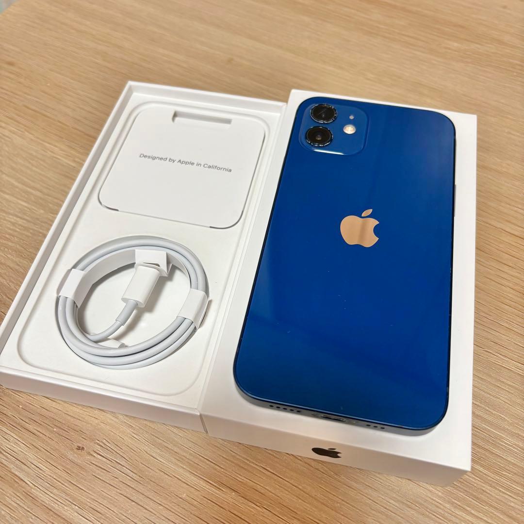 iPhone12 ブルー　64GB SIMフリー