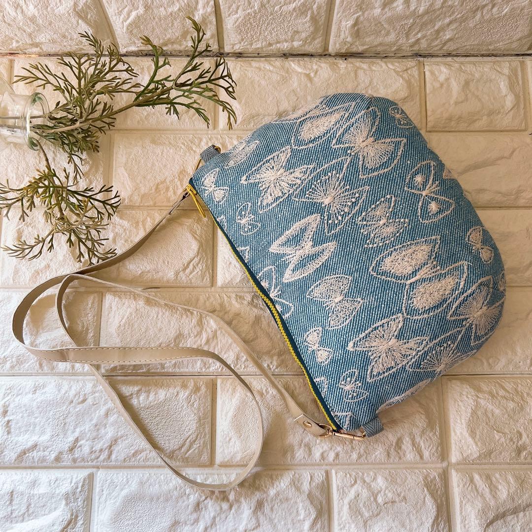 ミナペルホネン ハンドメイド ショルダーバッグ サコッシュ ポーチ バッグ