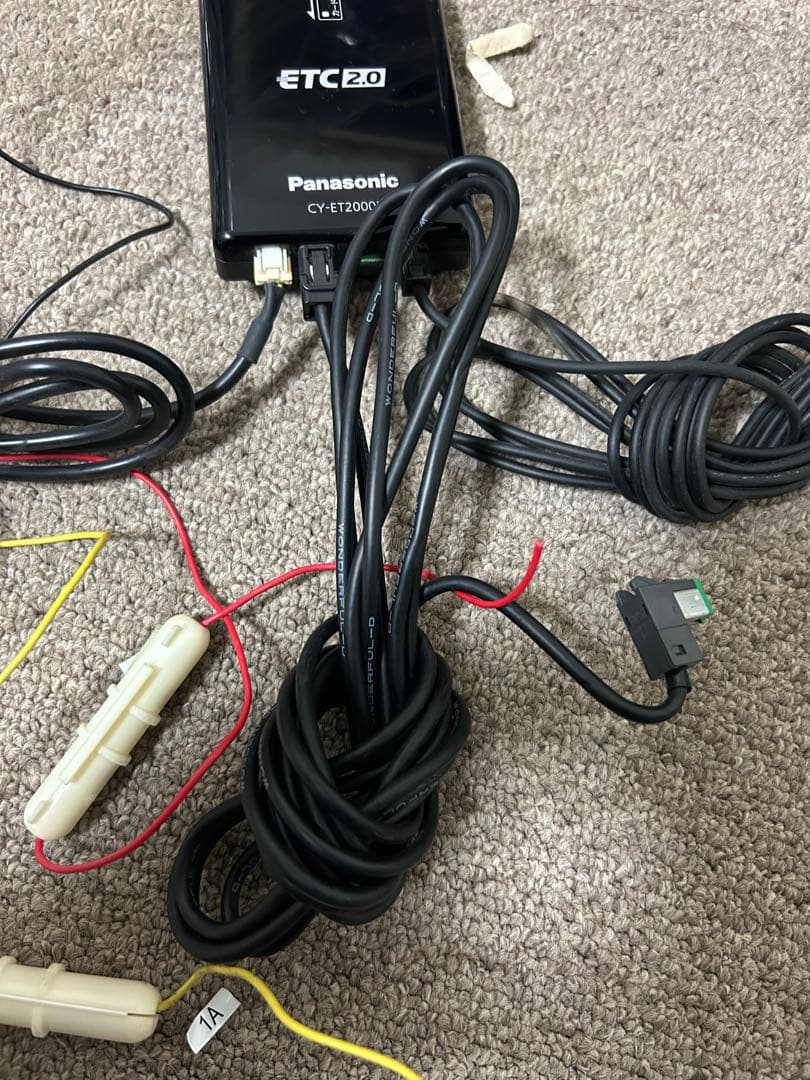 Panasonic ETC 2.0 CY-ET2000D 配線フルセット！