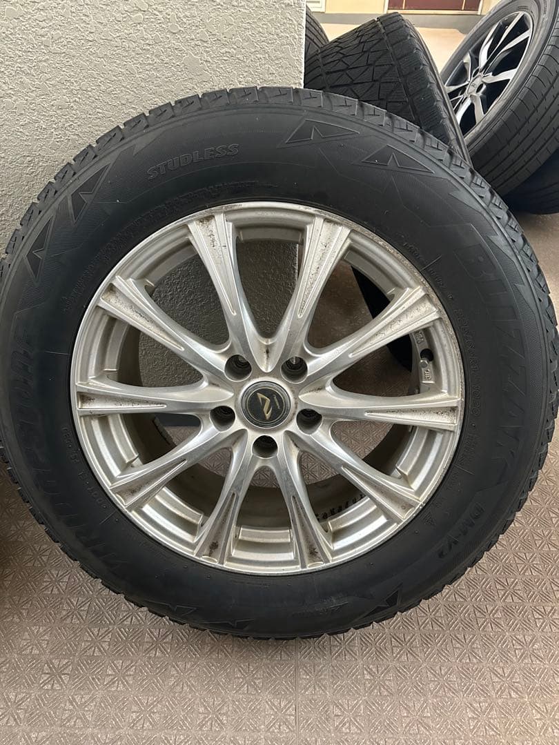 225/65r17 スタッドレス　ホイールセット