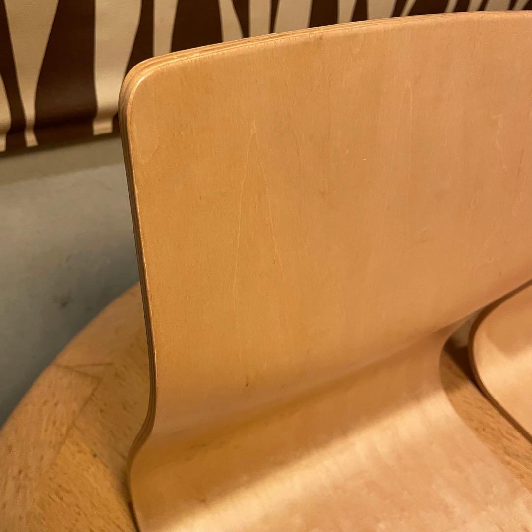 天童木工　座椅子　メープル　2個セット