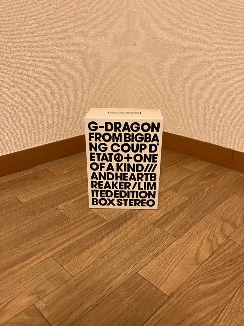 G-DRAGON Coup D'Etat 限定版ボックスステレオ