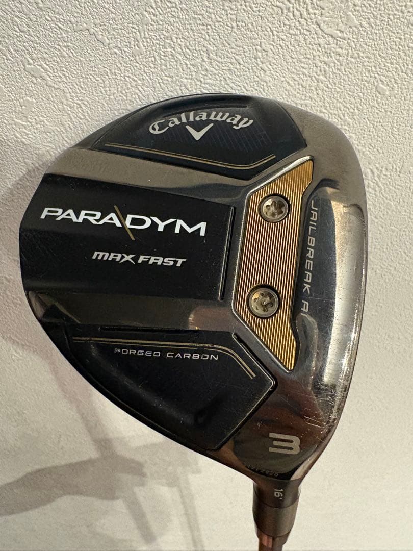 【美品】Callaway PARADYM MAX FAST 3W［40R］