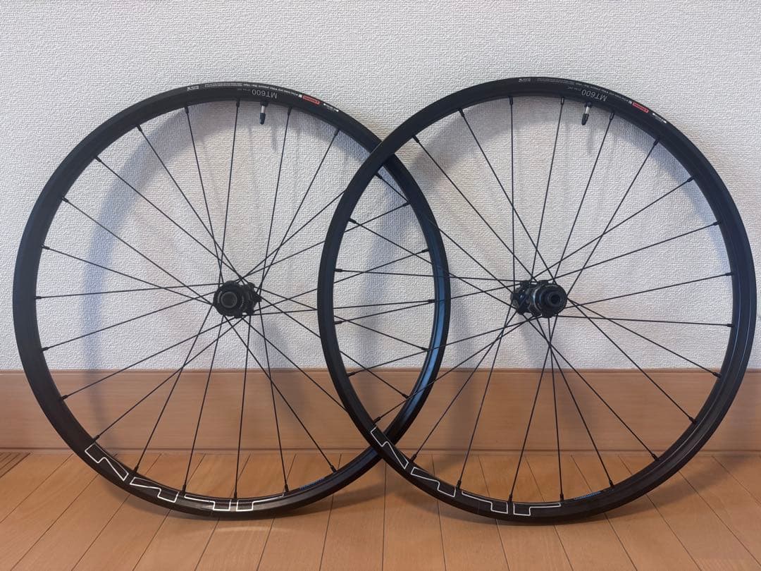 シマノMTB 完組ホイール前後MT600 27.5 前15×100後12×148