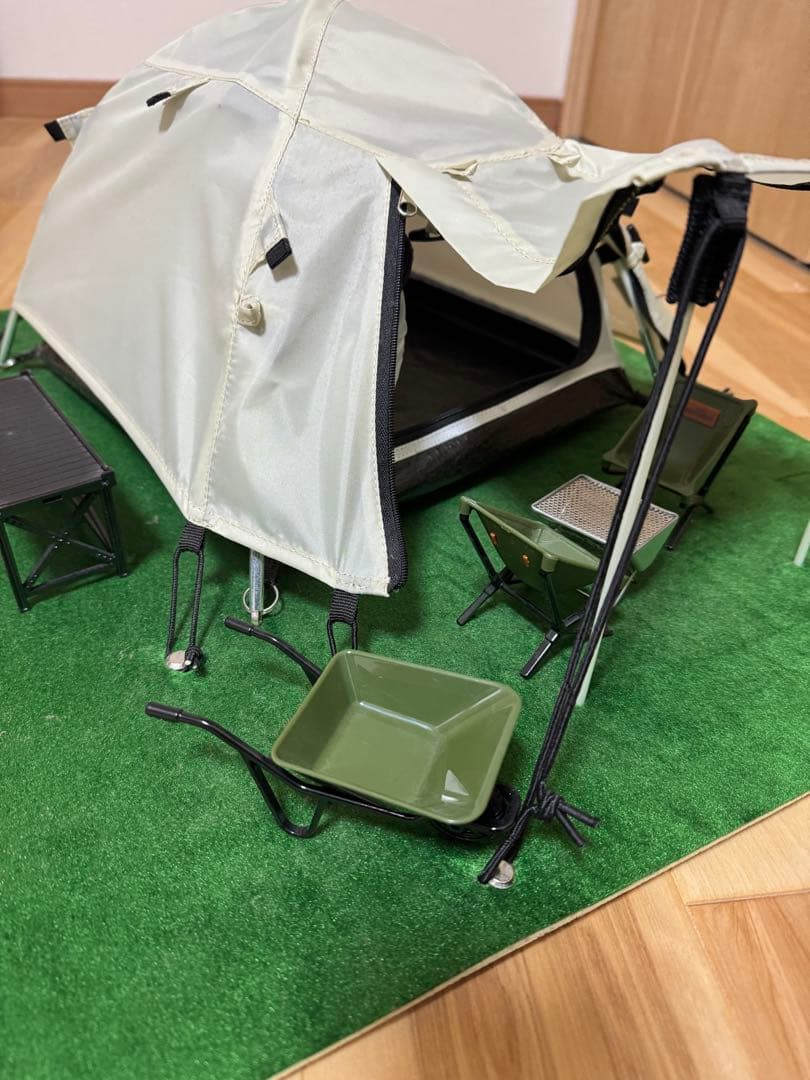 IGNIO イグニオ ミニチュアテント 12/1 セット ミニチュアハウス