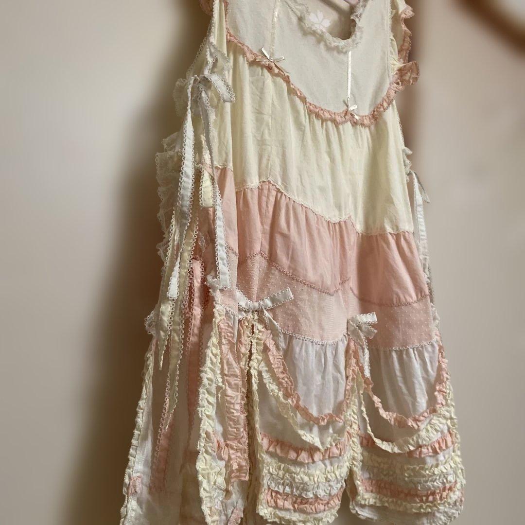 ピンクハウスフランス製レースタブリエ