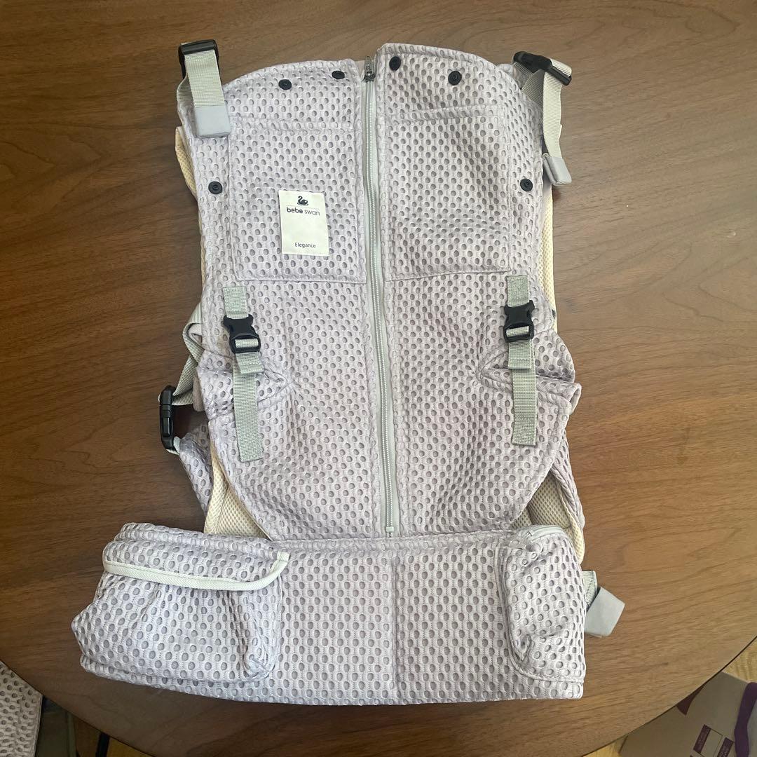 bebe swan 抱っこ紐 シルバーグレイ