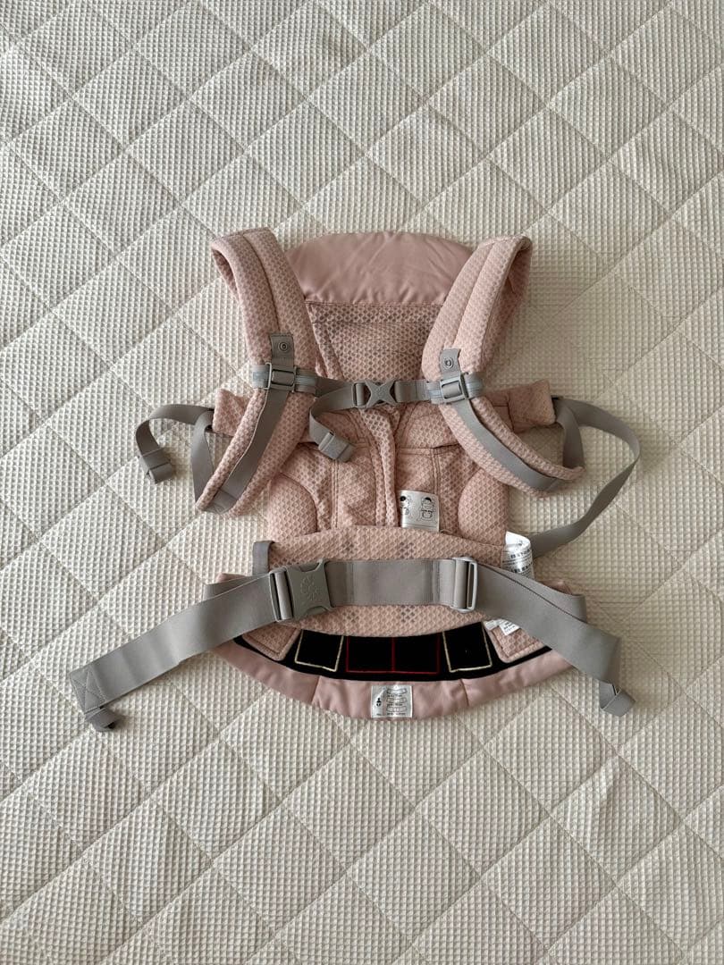 OMNI ブリーズ360 抱っこひも ピンク メッシュ