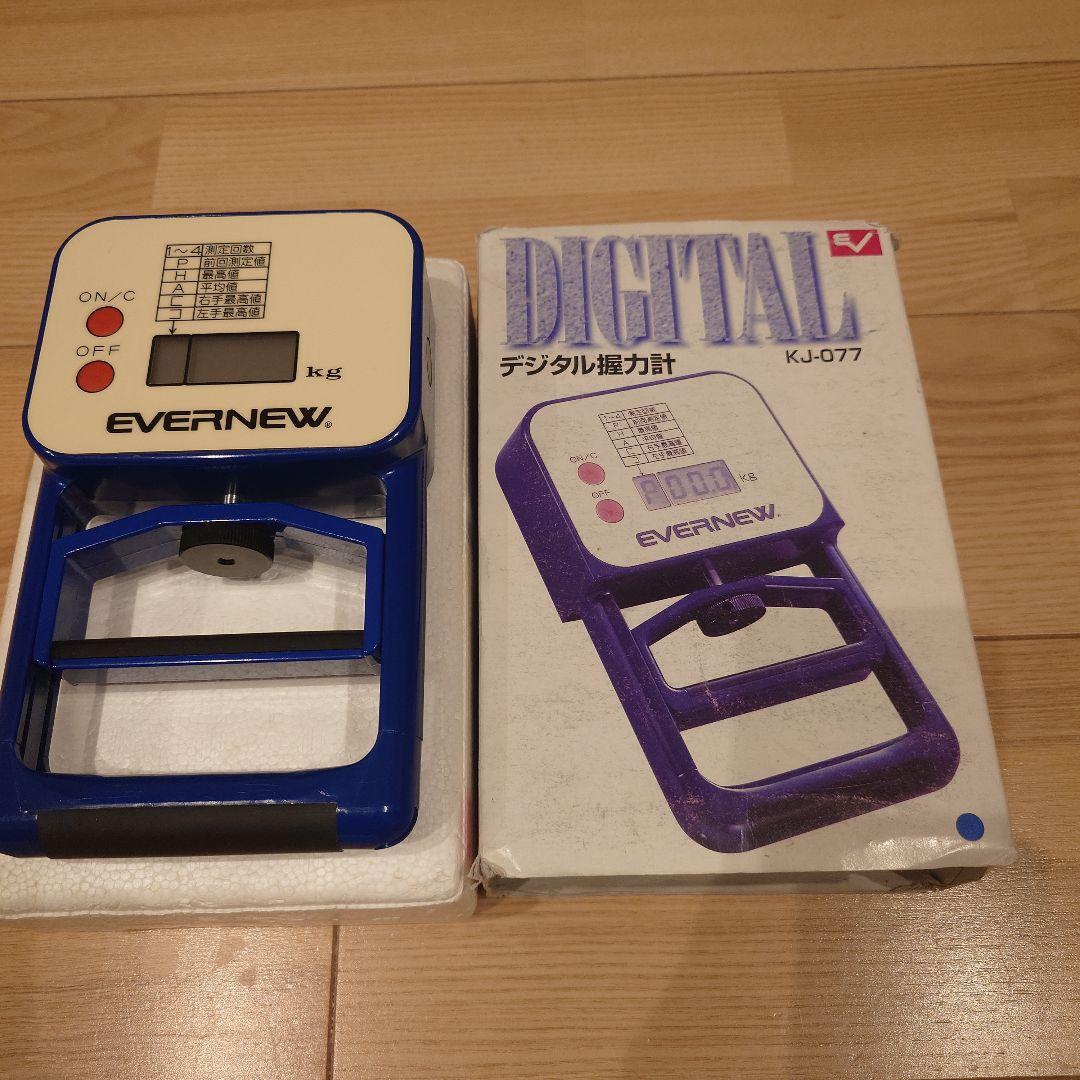 EVERNEW　デジタル握力計　KJ-077