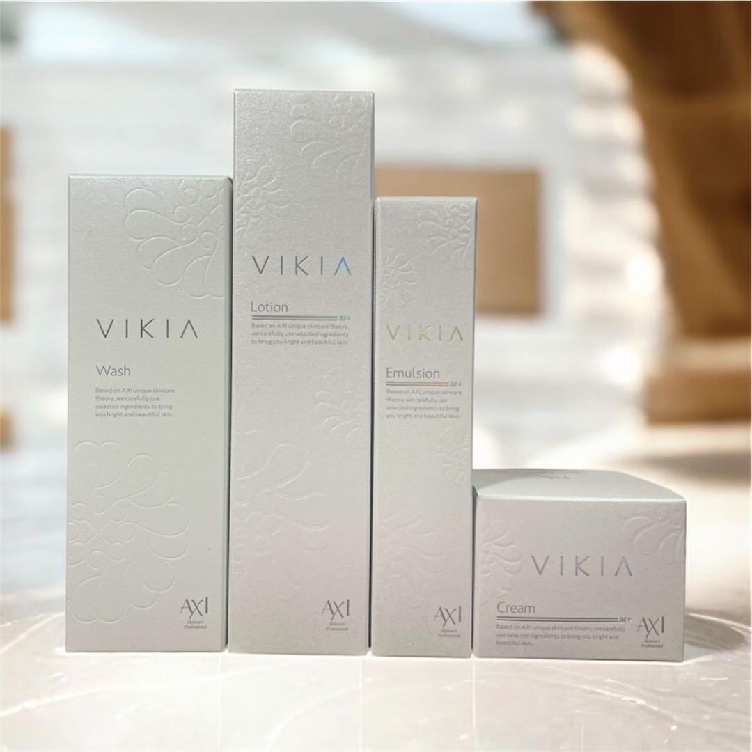 クオレ AXIヴィキアAR＋シリーズ　4点セット(洗顔 化粧水 乳液 クリーム)