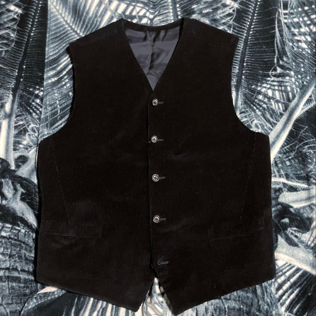 JIL SANDER 本人期 未使用 イタリア製 コーデュロイ ベスト ジレ
