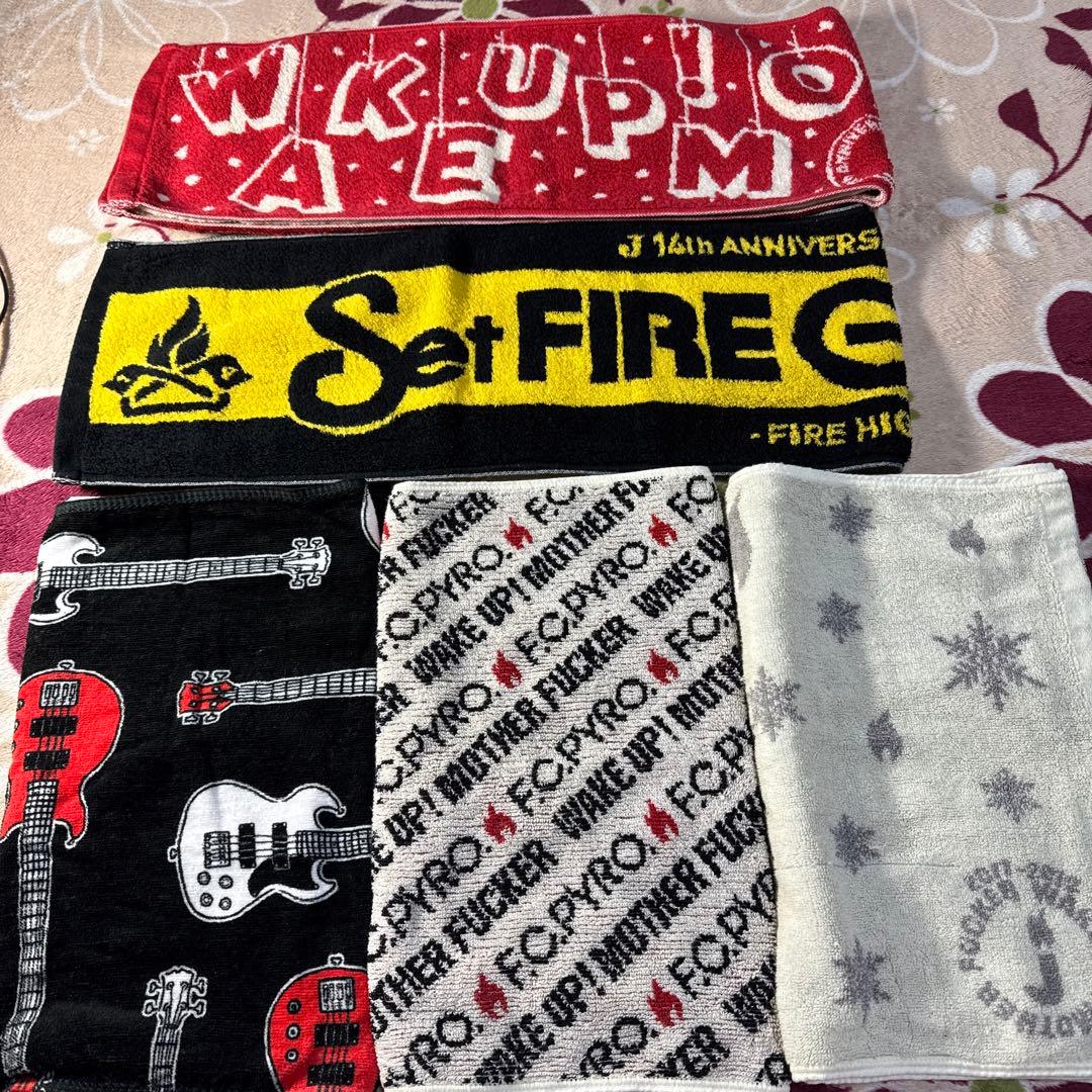 LUNA SEA j タオル w.u.m.f