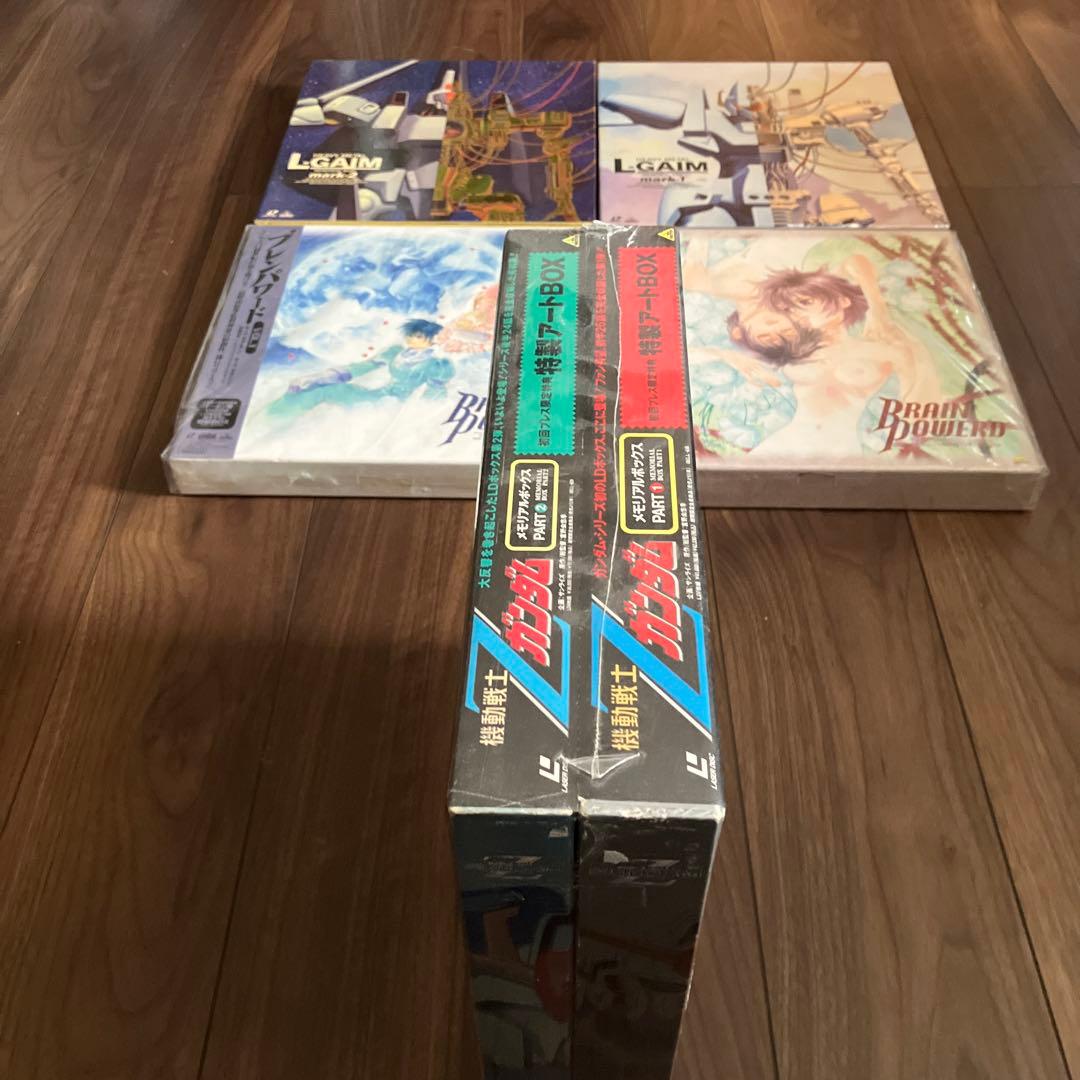 レーザーディスク　TV版全話セット　zガンダム　ブレンパワード　Lガイム
