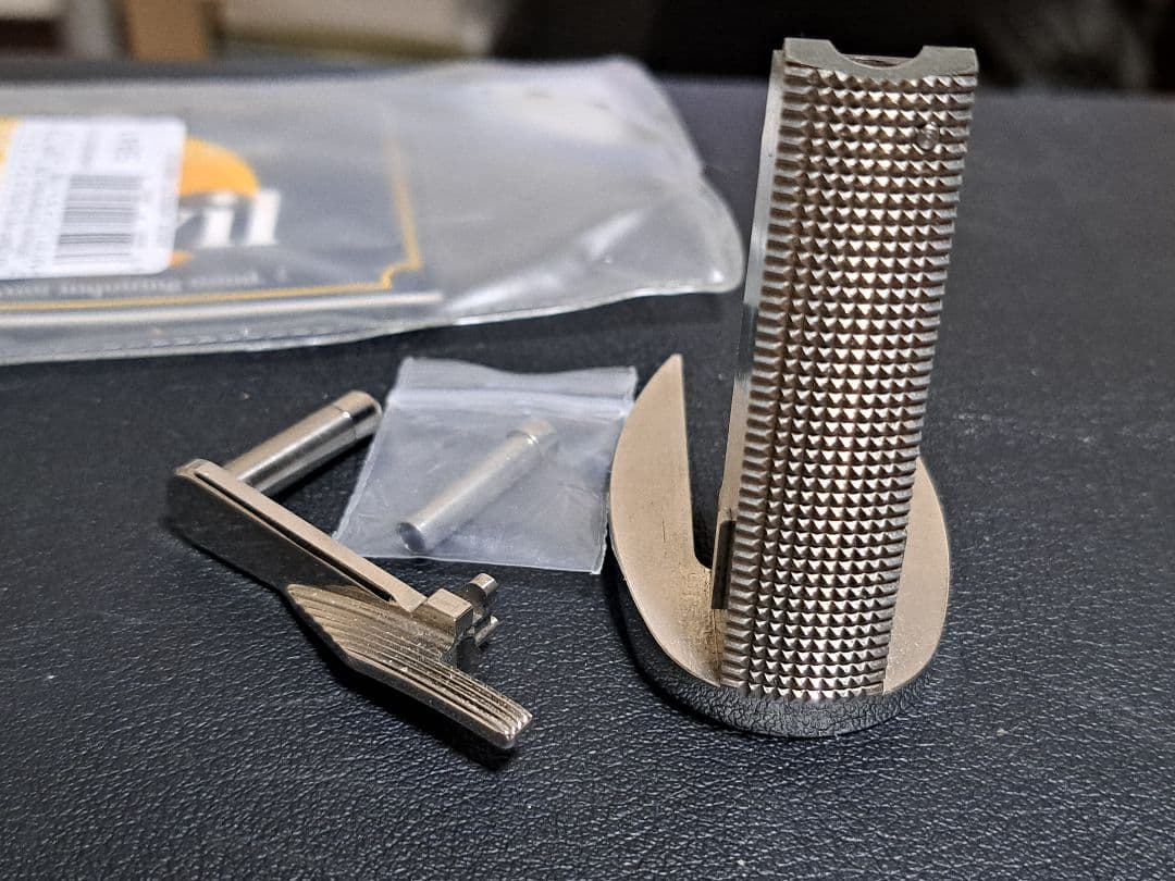 Anvil マグウェルハウジング&ロングスライドストップ マルイ1911用