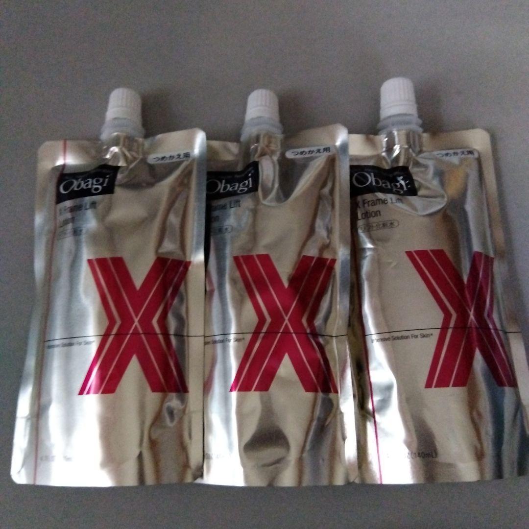 オバジX フレームリフトローション ［化粧水］詰替え用140ml ３本