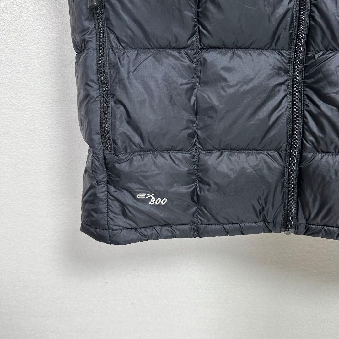 美品 黒 mont-bell スペリオダウンベストEX800 1101663