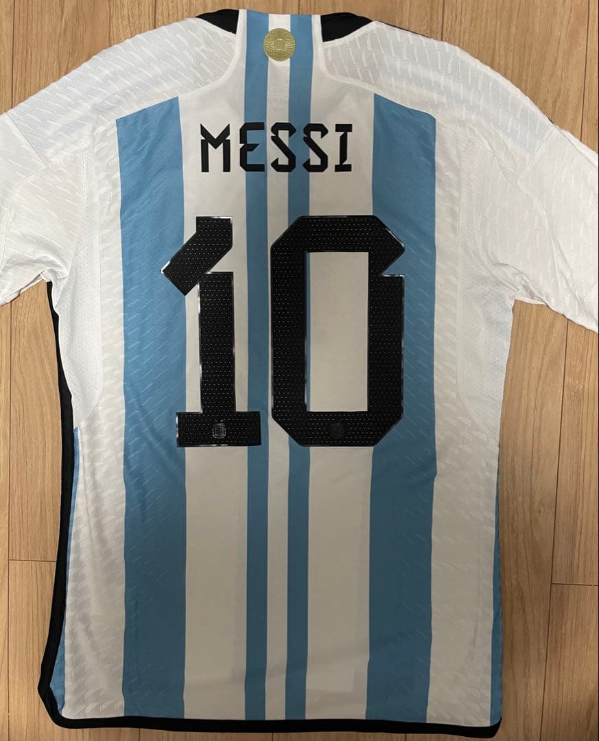 【正規品】新品タグ付き メッシ W決勝仕様 インポートMサイズ オーセンティック