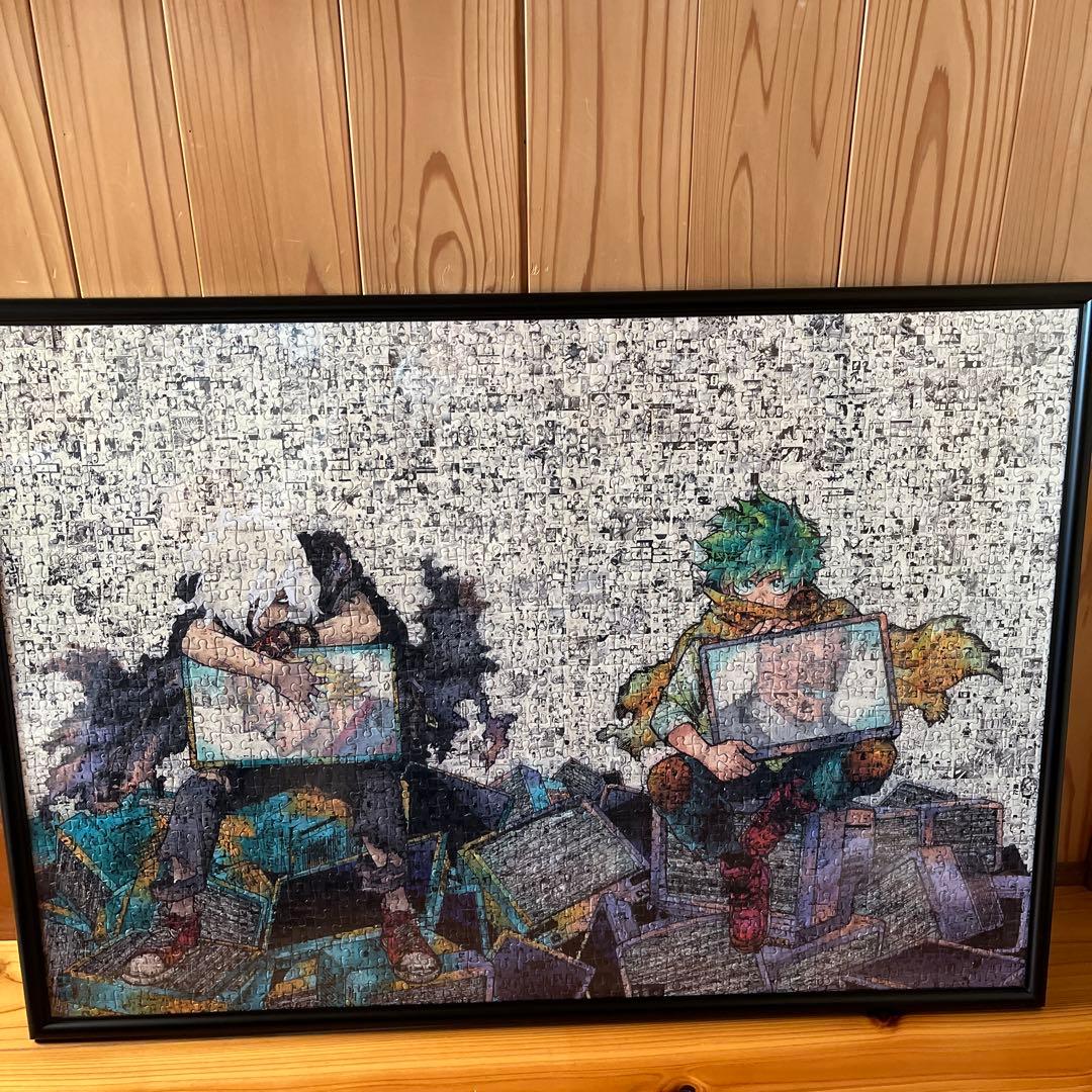 僕のヒーローアカデミア　モザイクアートパズル　完成品