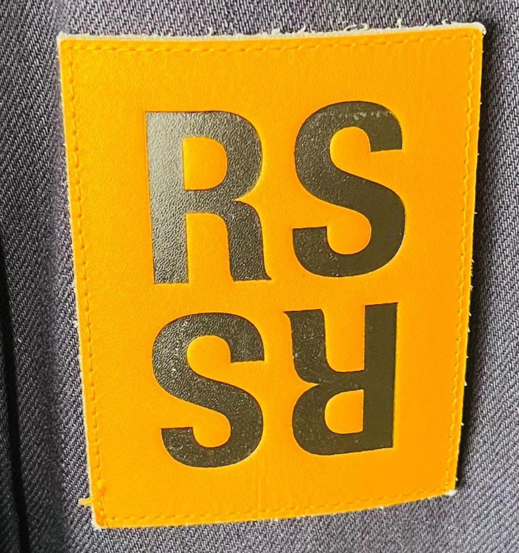 RAF SIMONS RSパッチ シャツ デニムジャケット　XS ネイビー