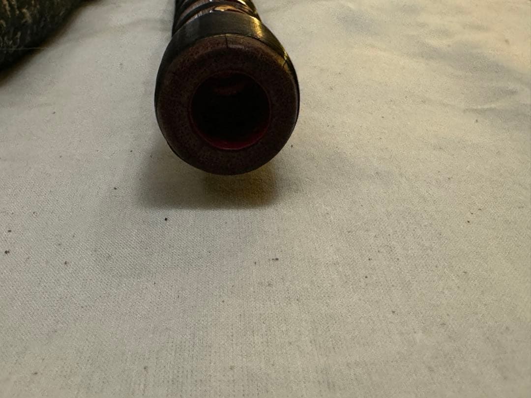 希少 鳳声晴由 銘「鳳由」能管 八割返し 横笛 和楽器