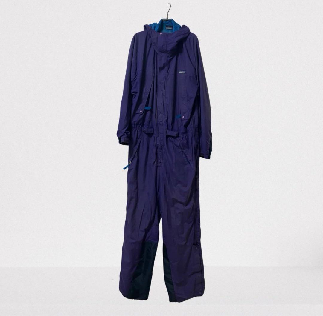 80〜90s patagoniaジャンプスーツ　オーバーオール