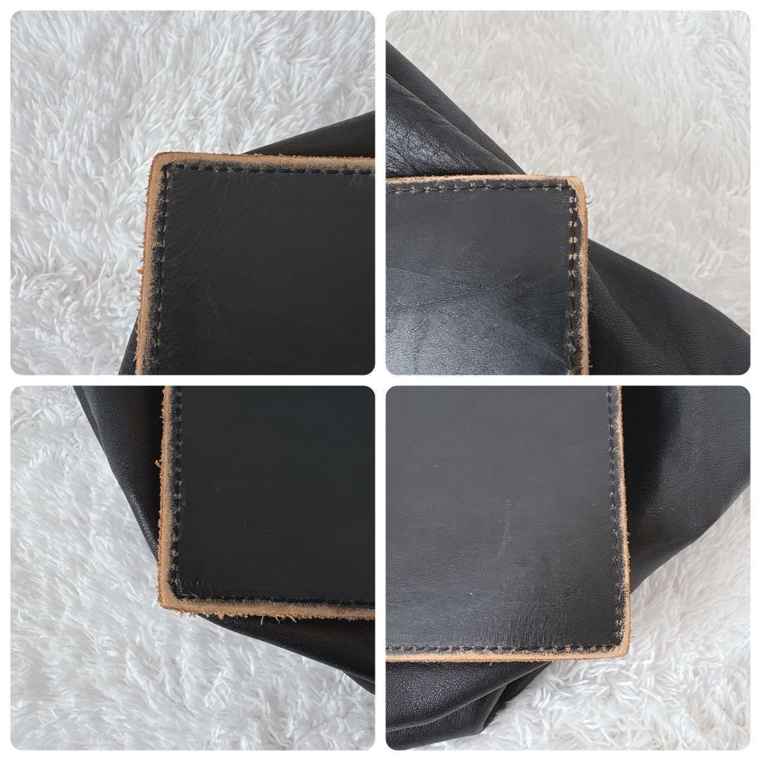 Y's YOHJI YAMAMOTO ボストンバッグ オールレザー 大容量 黒