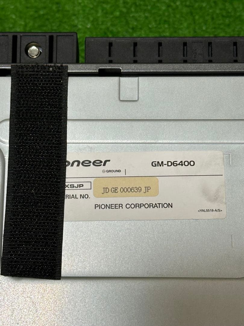 パイオニア カロッツェリア GM-D6400 4チャンネルアンプ。動作確認済み。