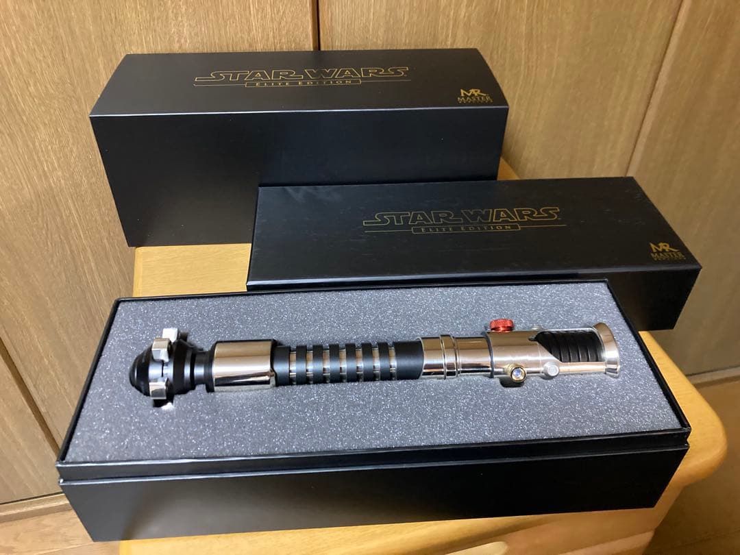 マスターレプリカ EP1 オビワン エリート ライトセーバー 未使用品(一部難有