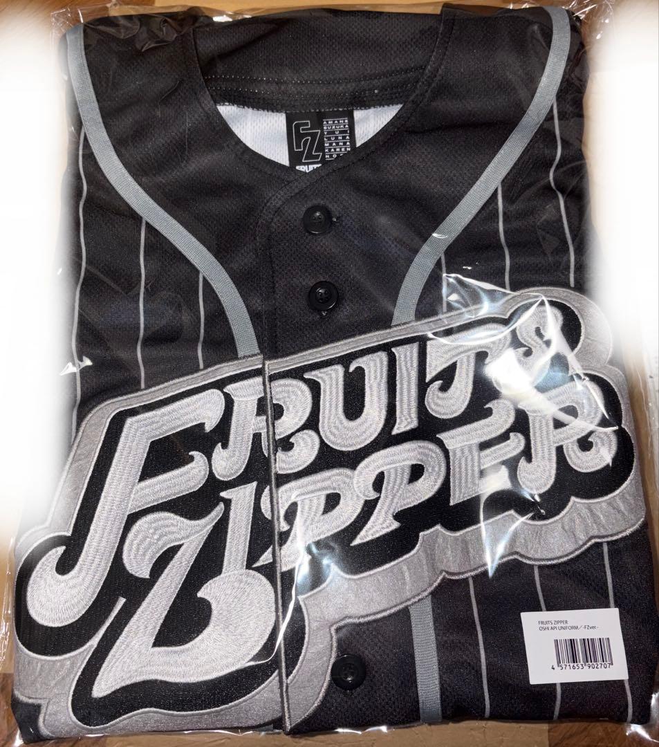 フルーツジッパー　黒　ユニフォームfruits zipper 3周年