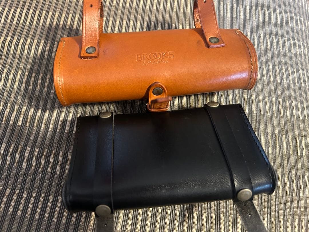 BROOKS GANNA サドルバッグセット　ツールバッグ　クロモリ