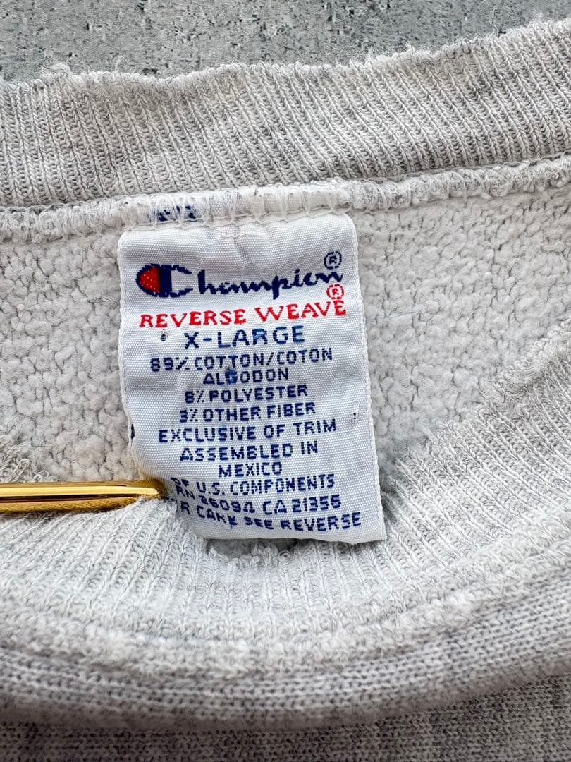 【ヴィンテージ】90sChampion REVERSE WEAVEスウェットXL