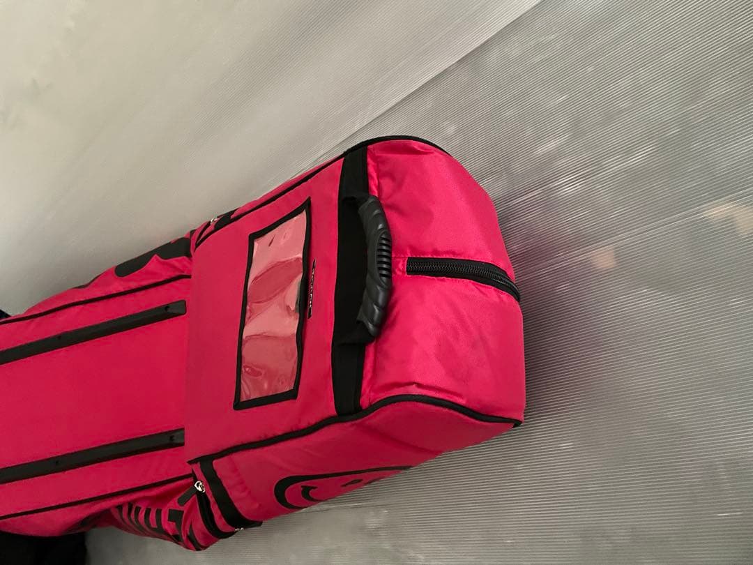 PEARLY GATES トラベルカバーキャディバッグ 収納袋付き ピンク