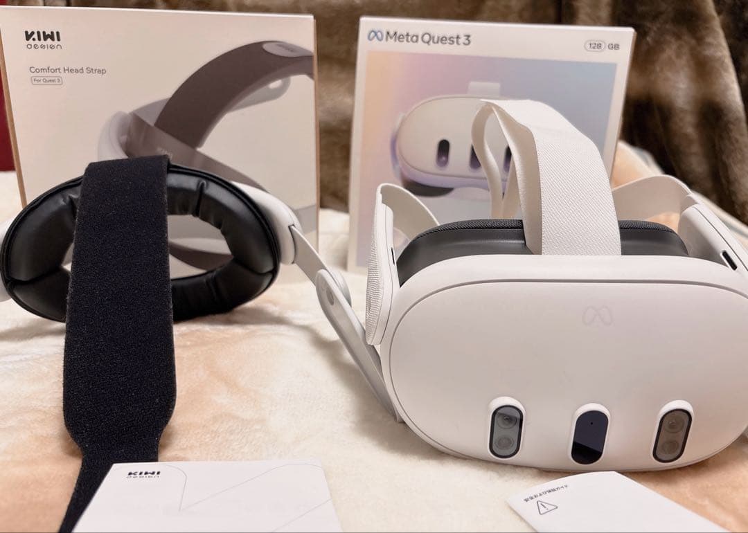 メタクエスト3 【128GB】ヘッドストラップセット