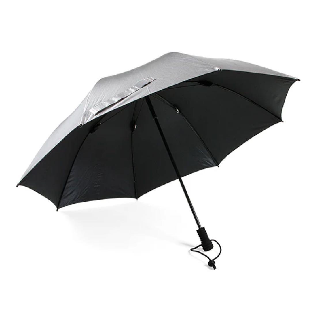 ユーロシルム スウイングライトフレックスアンブレラ メタリックシルバー