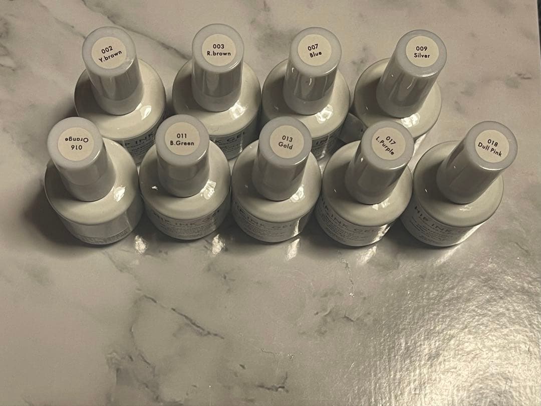 Kiranail キラネイル　ヒップインクジェル９本セット　新品未使用品