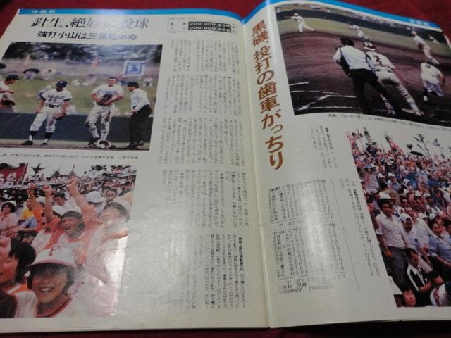 高校野球グラフ　第62回全国高校野球選手権栃木大会（昭和55年）　黒磯高校