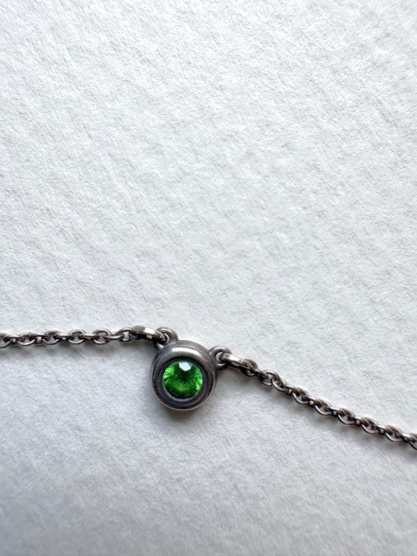 ティファニー　エルサペレッティ　バイザヤード　グリーンガーネット