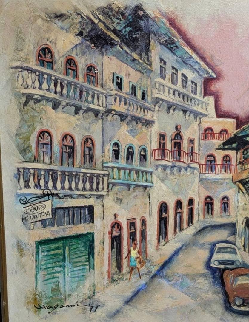 浦上正則 PANAMA Viejo 「Frente del mercado」