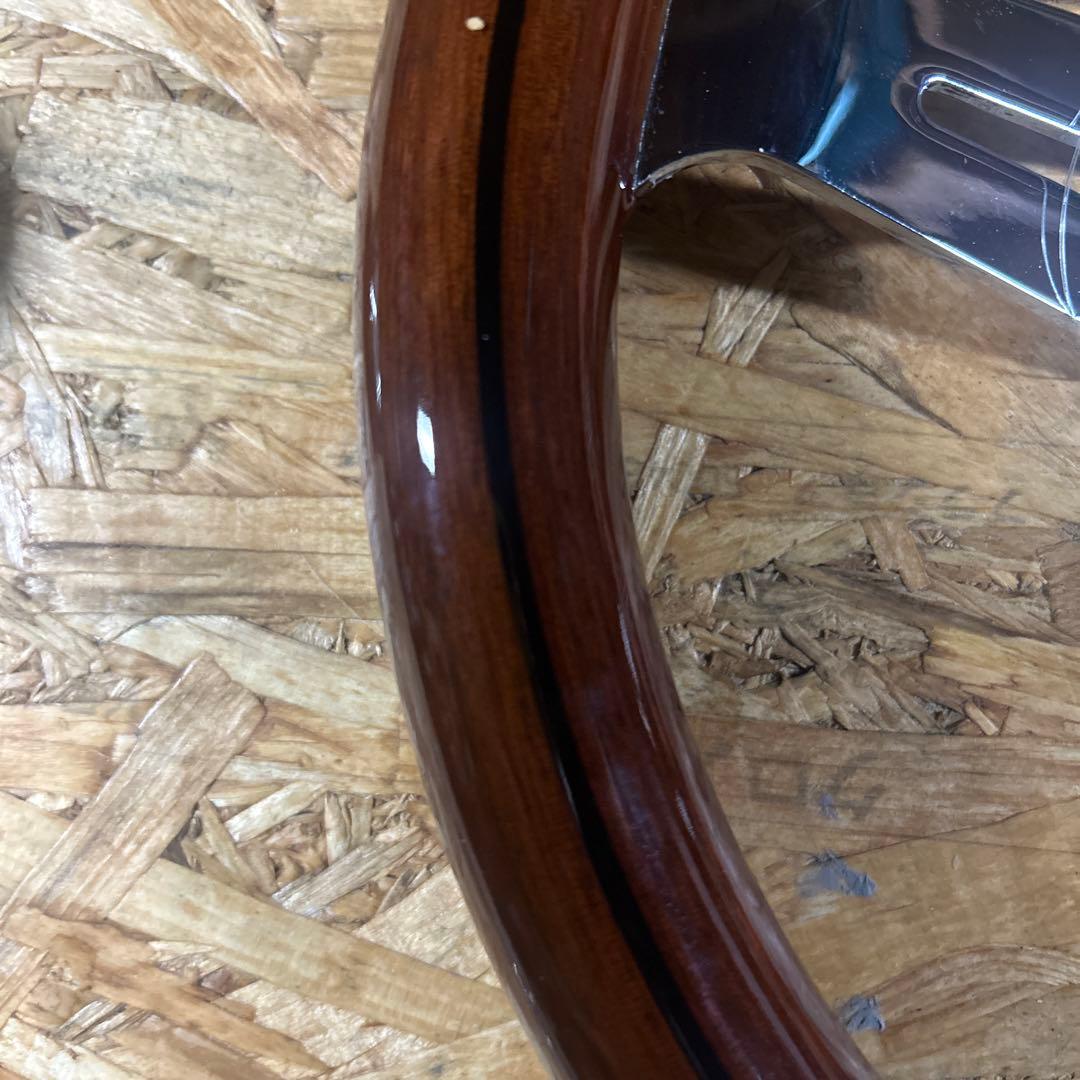 社外ウッドステアリング直径３３センチ