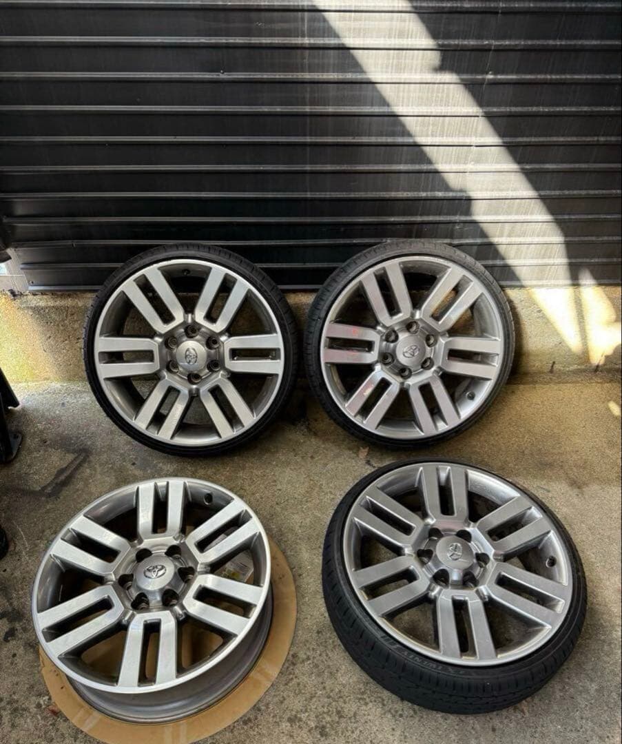 TOYOTA FJクルーザー 純正ホイール 20インチ 4本 ハイエース流用可