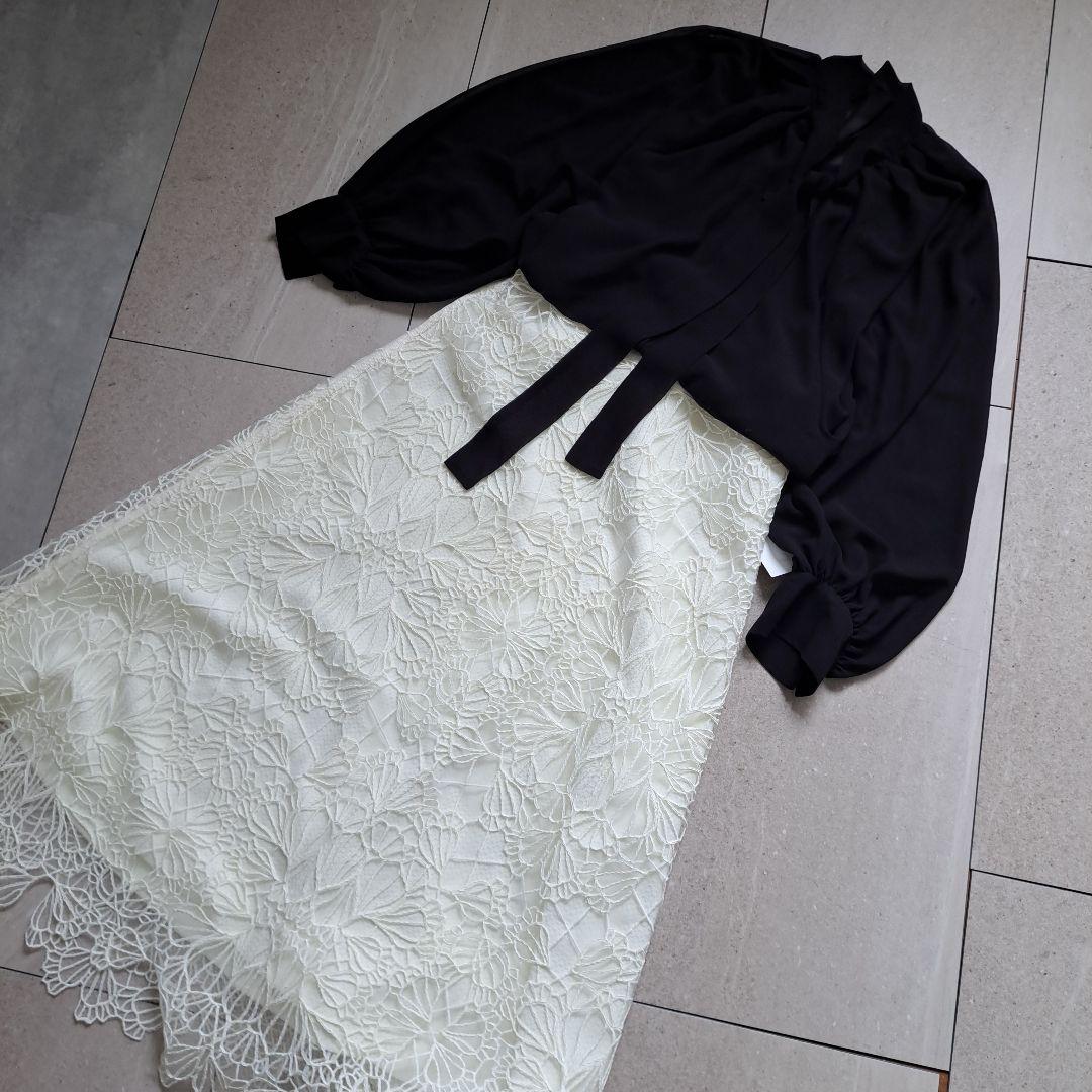 新タグ付●hLMエイチエルエム25SSシフォンボウタイブラウス●アドーアルフィル