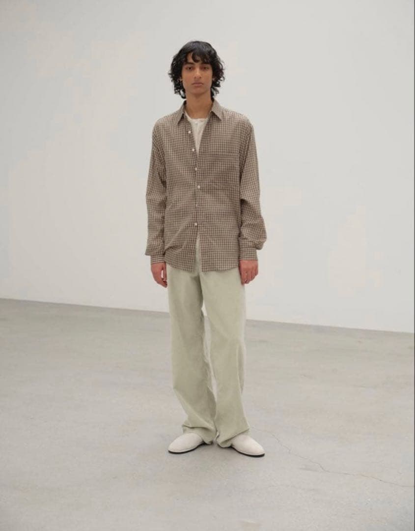 パンツ PIGMENT DYE FINX CORDUROY WIDE 5P PANTS