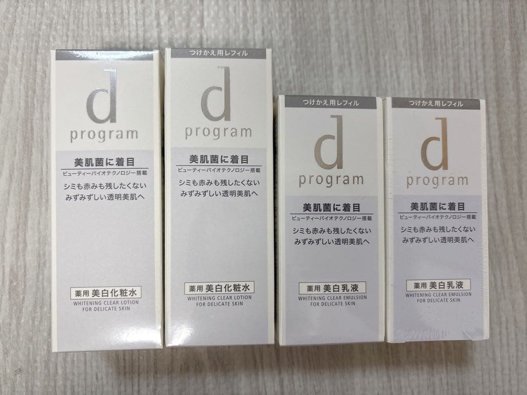dプログラム ホワイトニングクリアローション　レフィル＋エマルジョン　レフィル