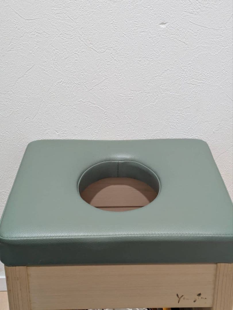 yomogina（ヨモギーナ）正規品とコンロ付き よもぎ蒸しチェア ヒノキ 無垢