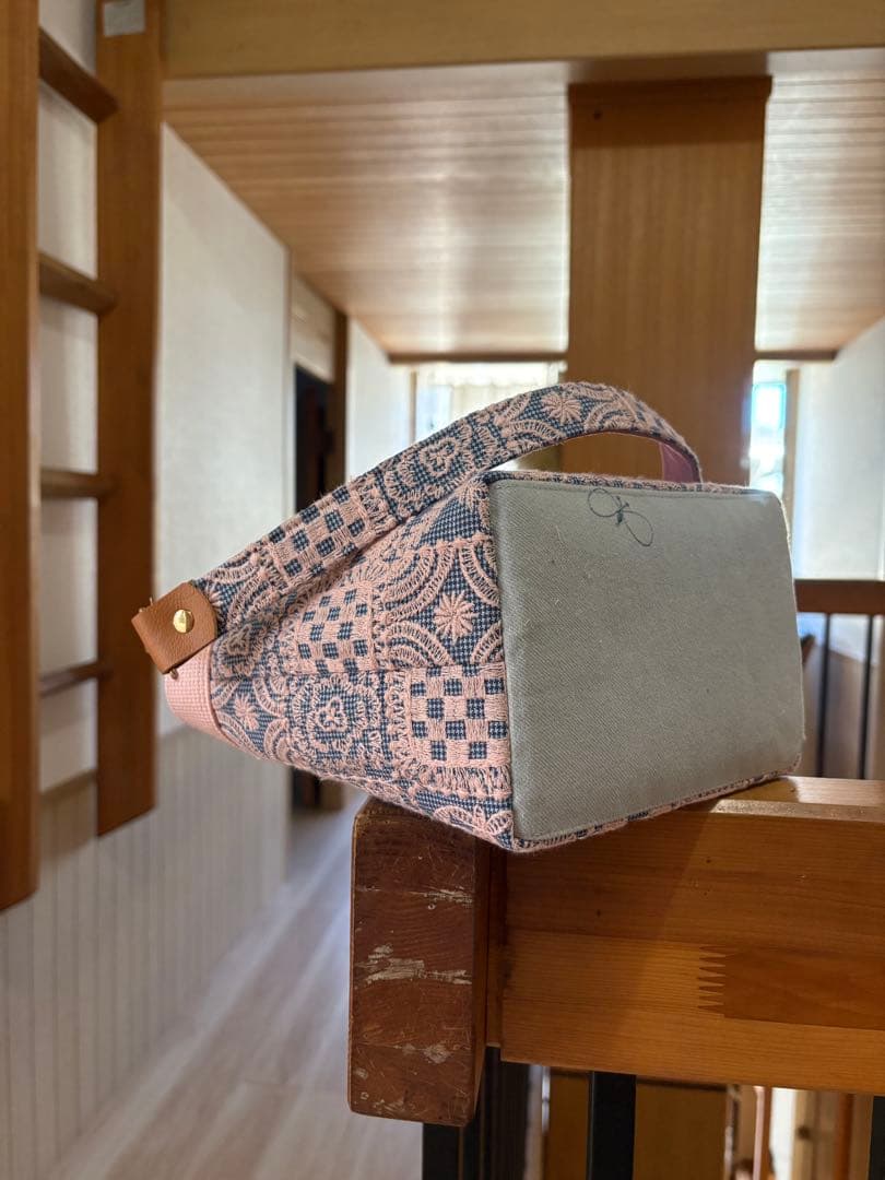 ミナペルホネン⚫︎ハンドメイド⚫︎2way tape bag light