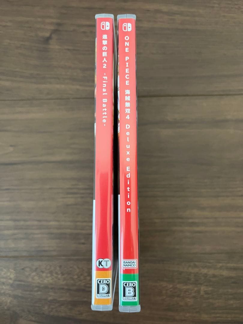 【極美品】進撃の巨人2 Final Battle & ワンピース海賊無双4 DX
