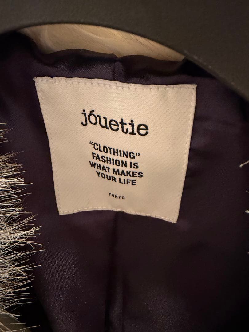 【Maya】jouetie ベルトミドルファーコート