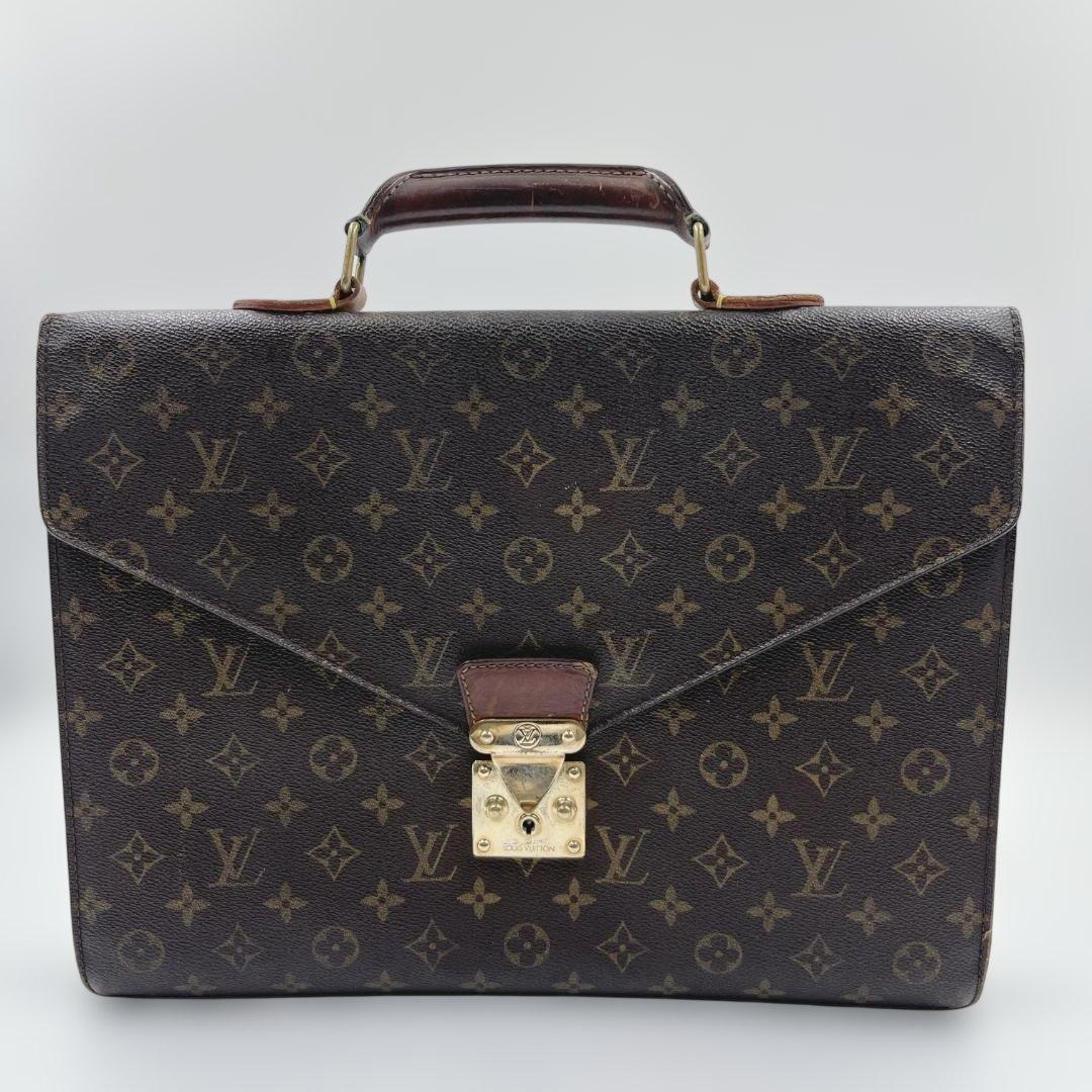 Louis Vuitton ヴィトン ビジネスバッグ モノグラム A4可